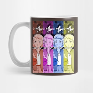 Multicolor girl by mamitheartist Mug